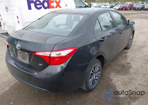 2016 Toyota Corolla Le Plus из США, поврежденный, VIN 5YFBURHE5GP468520